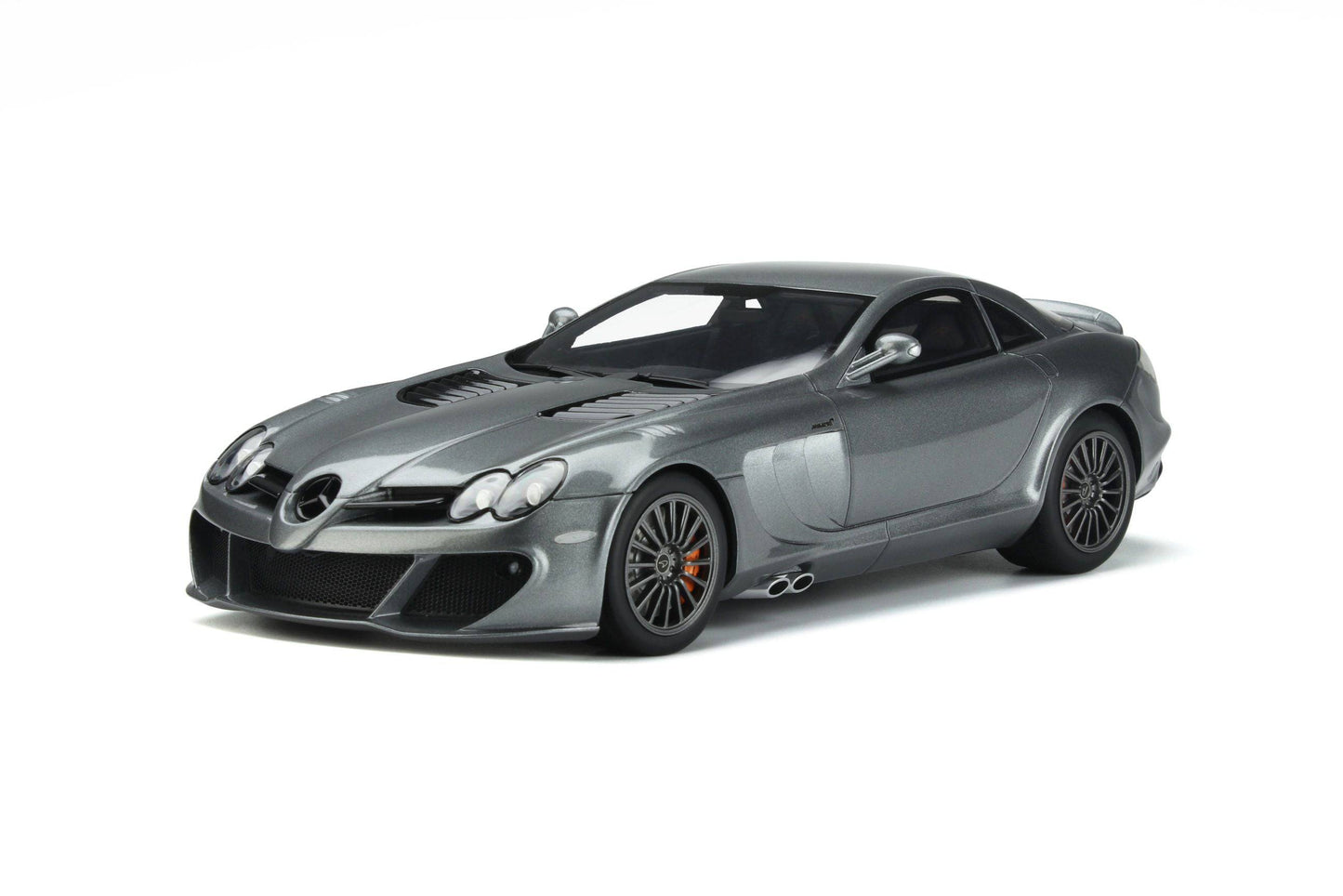 GT Spirit - Mercedes-Benz SLR McLaren MSO Edition (Selenite Grey) 1:18 Scale Model Car