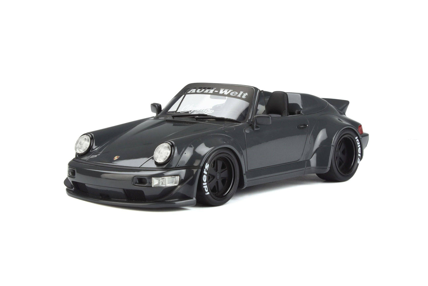 GT Spirit - RWB Porsche 911 Speedster (964) "Yabai" (Grigio Telesto) 1:18 Scale Model Car - Model Cars Canada Inc.