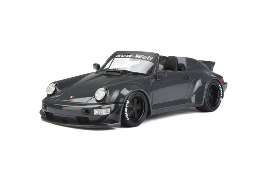 GT Spirit - RWB Porsche 911 Speedster (964) "Yabai" (Grigio Telesto) 1:18 Scale Model Car - Model Cars Canada Inc.