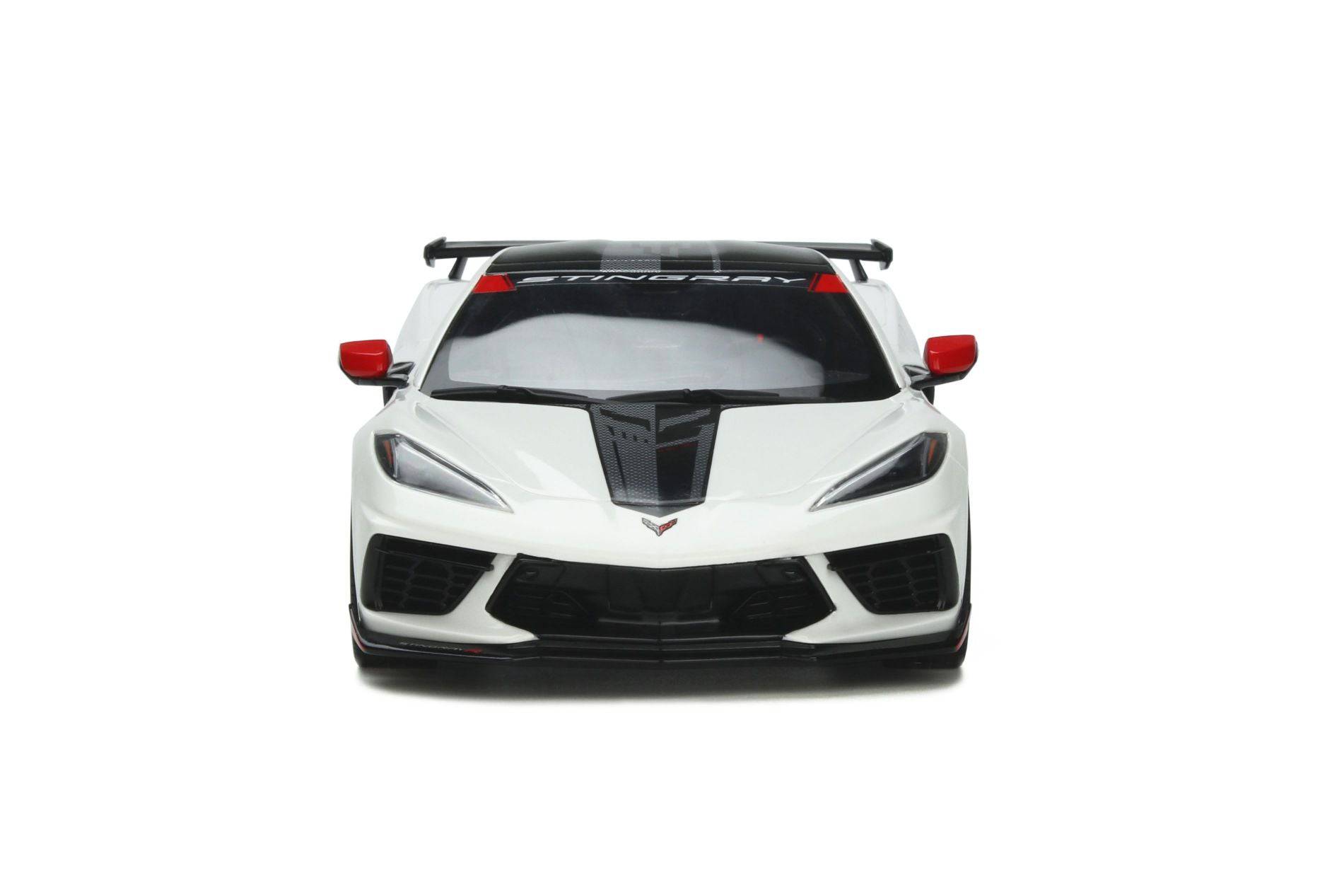 GT Spirit - Chevrolet Corvette (C8) "Pace Car" (2020) (Arctic White) 1:18 Scale Model Car - Model Cars Canada Inc.