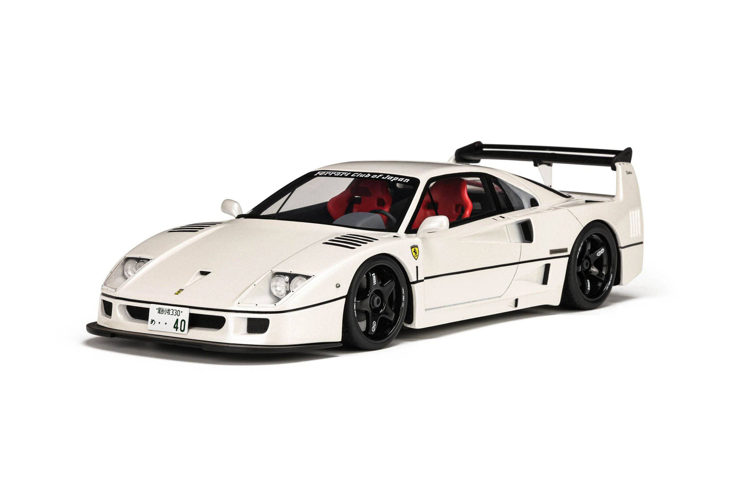GT Spirit - Liberty Walk Ferrari F40 "Dolce" (White) 1:18 Scale Model Car - Model Cars Canada Inc.