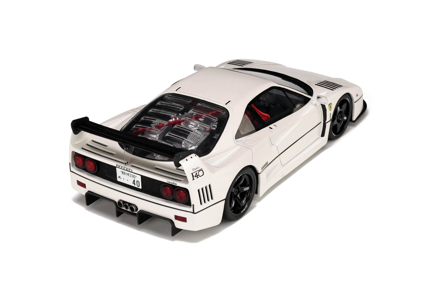 GT Spirit - Liberty Walk Ferrari F40 "Dolce" (White) 1:18 Scale Model Car