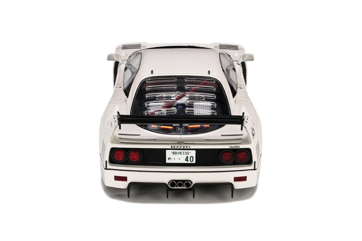 GT Spirit - Liberty Walk Ferrari F40 "Dolce" (White) 1:18 Scale Model Car