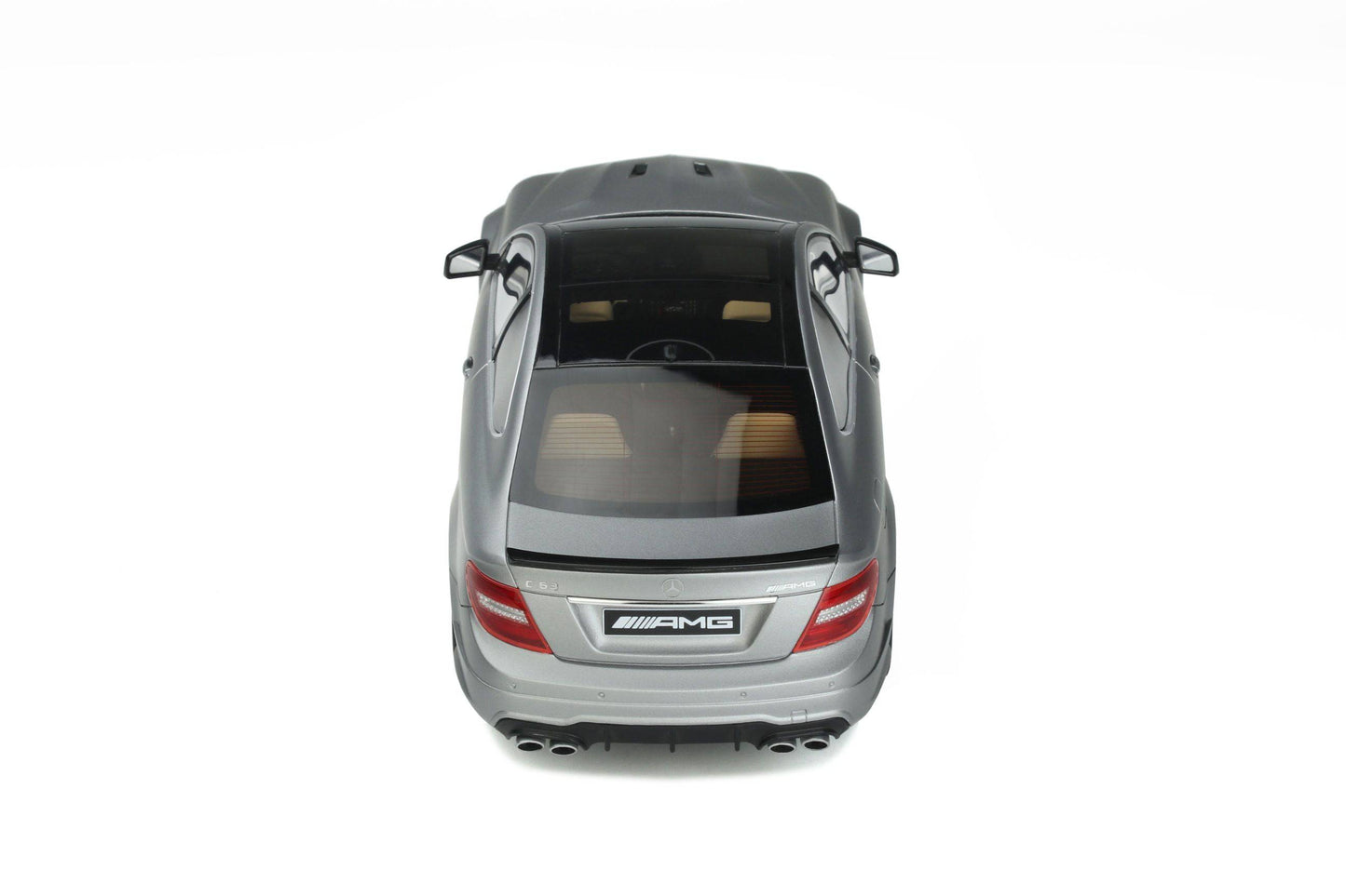 GT Spirit - Mercedes-Benz C63 AMG "Edition 507" (W204) (Designo Magno Platinum Matte) 1:18 Scale Model Car