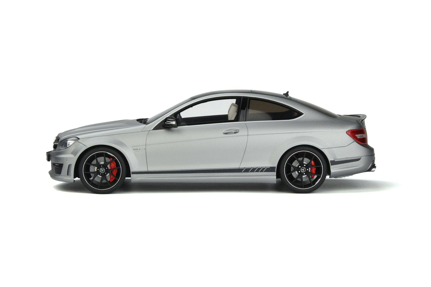 GT Spirit - Mercedes-Benz C63 AMG "Edition 507" (W204) (Designo Magno Platinum Matte) 1:18 Scale Model Car