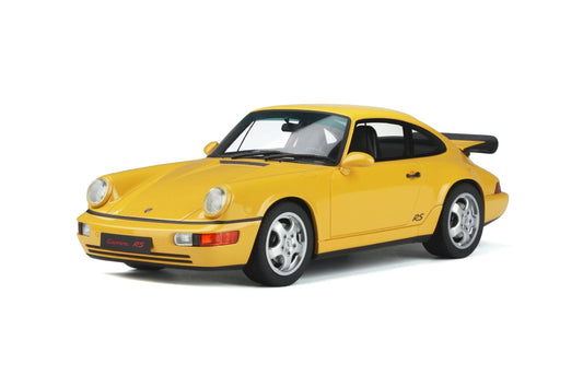 GT Spirit - Porsche 911 (964) Carrera RS America (Ferrari Fly Yellow) 1:18 Scale Model Car - Model Cars Canada Inc.