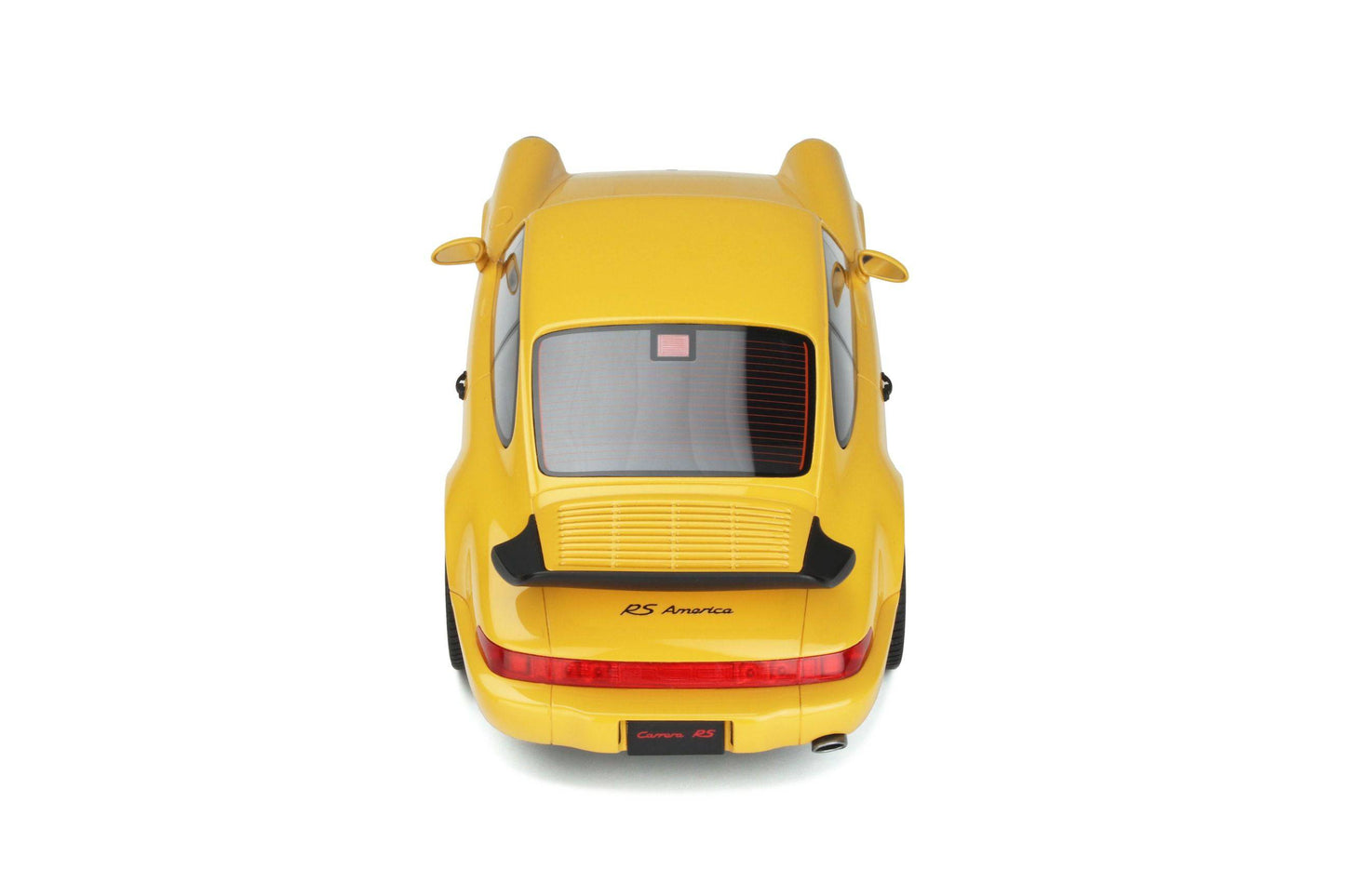 GT Spirit - Porsche 911 (964) Carrera RS America (Ferrari Fly Yellow) 1:18 Scale Model Car - Model Cars Canada Inc.