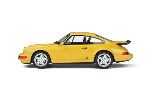 GT Spirit - Porsche 911 (964) Carrera RS America (Ferrari Fly Yellow) 1:18 Scale Model Car - Model Cars Canada Inc.