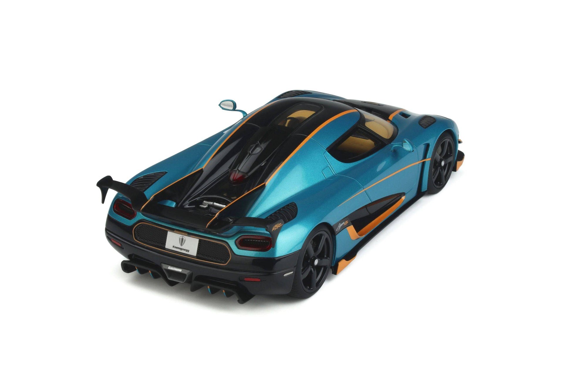 GT Spirit - Koenigsegg Agera RSR (Turquoise Blue) 1:18 Scale Model Car - Model Cars Canada Inc.