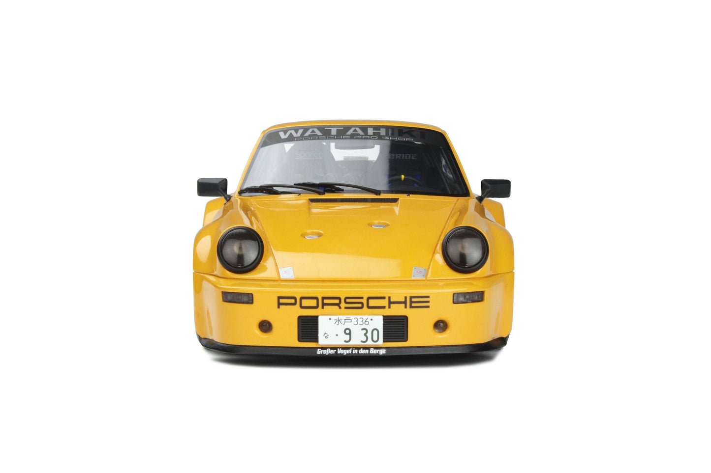 GT Spirit - Porsche 911 (930) Carrera RSR Hommage by Yamanouchi-San (Light Yellow) 1:18 Scale Model Car - Model Cars Canada Inc.