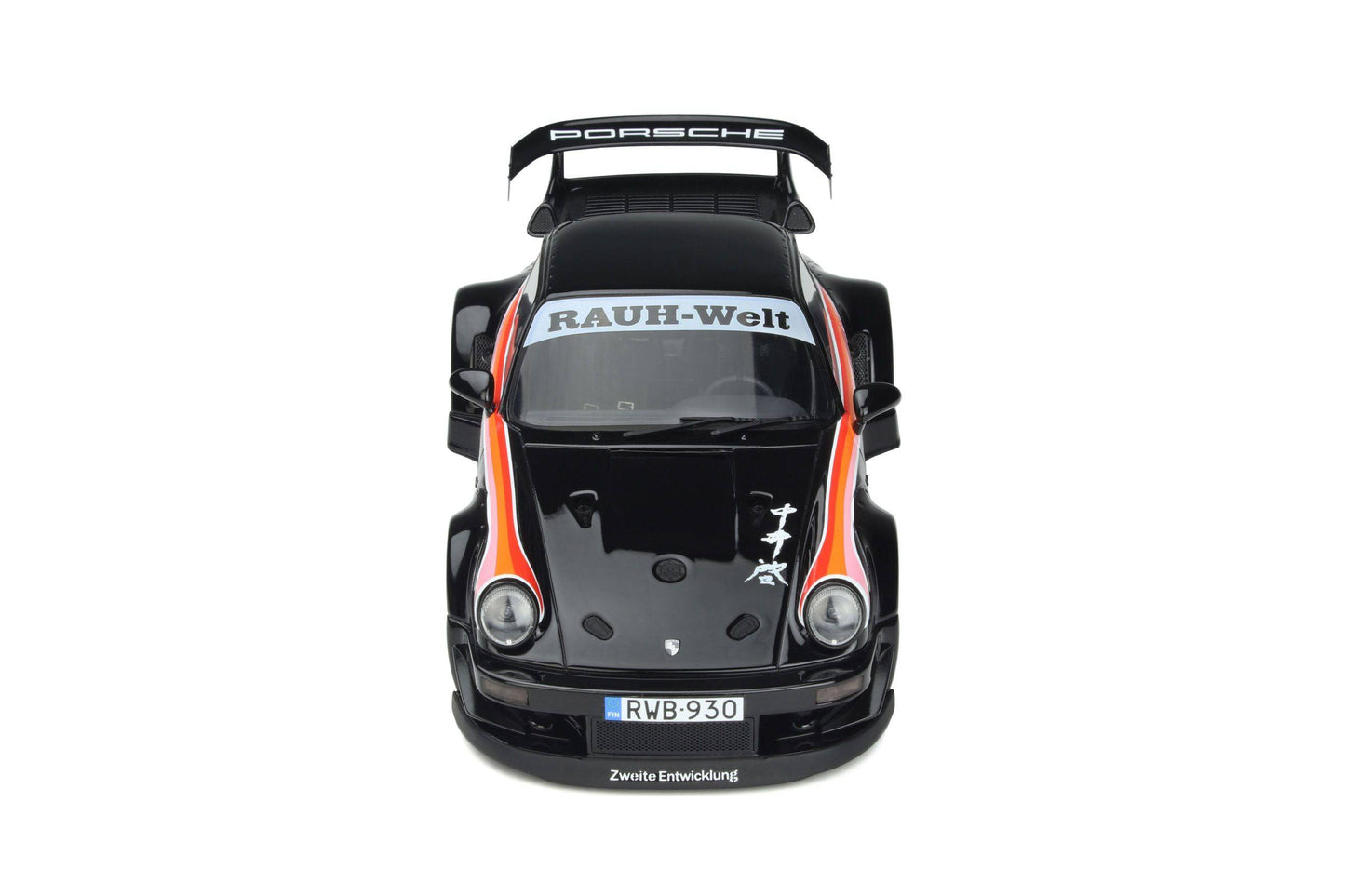 GT Spirit - RWB Porsche 911 (930) "Yaju" (Black) 1:18 Scale Model Car - Model Cars Canada Inc.