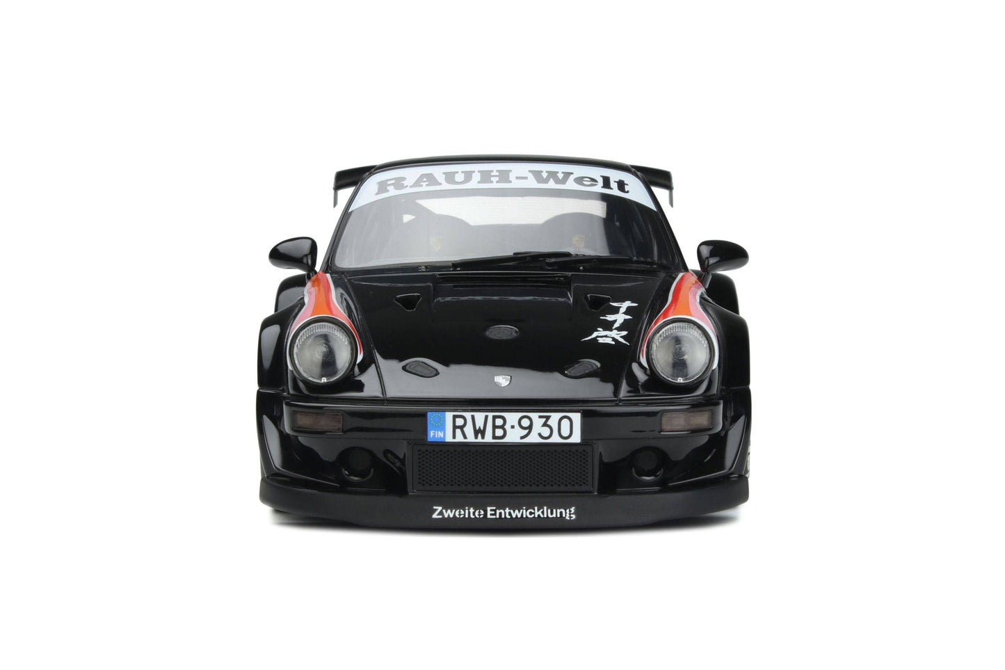 GT Spirit - RWB Porsche 911 (930) "Yaju" (Black) 1:18 Scale Model Car - Model Cars Canada Inc.