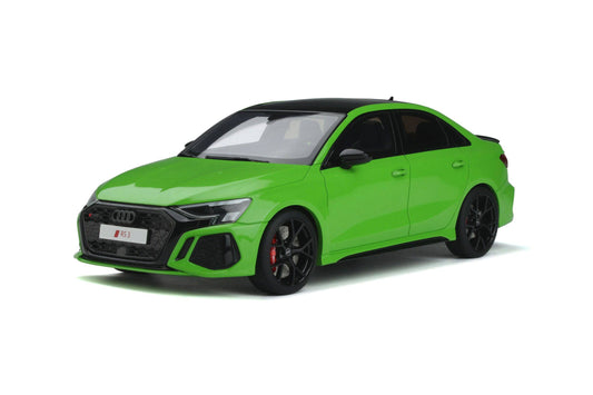 GT Spirit - Audi RS3 Sedan (Kyalami Green) 1:18 Scale Model Car - Model Cars Canada Inc.