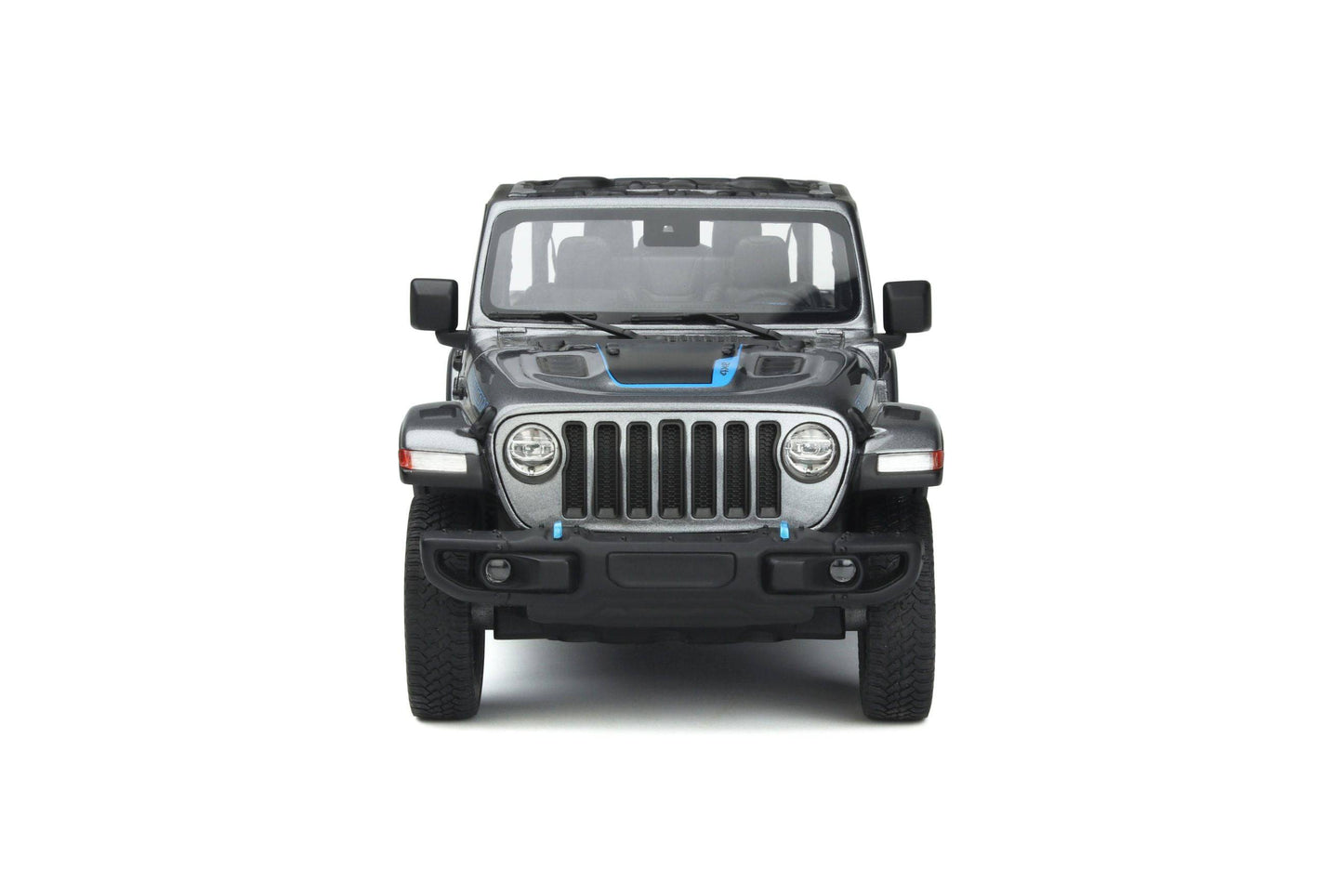 GT Spirit - Jeep Wrangler 4xe (Silver Zynith Clearcoat) 1:18 Scale Model Car - Model Cars Canada Inc.