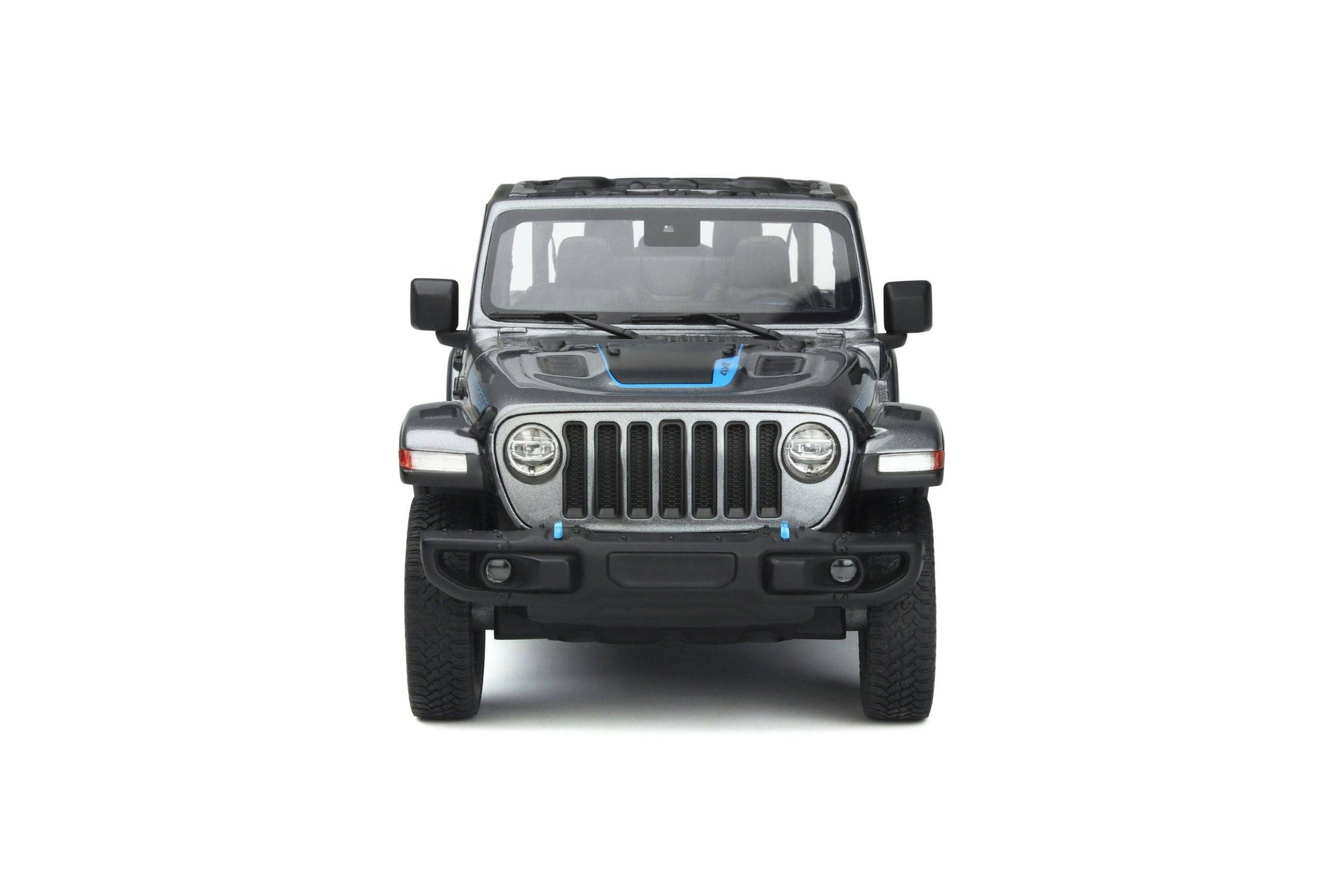 GT Spirit - Jeep Wrangler 4xe (Silver Zynith Clearcoat) 1:18 Scale Model Car - Model Cars Canada Inc.