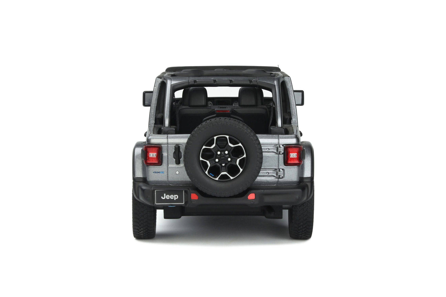 GT Spirit - Jeep Wrangler 4xe (Silver Zynith Clearcoat) 1:18 Scale Model Car - Model Cars Canada Inc.