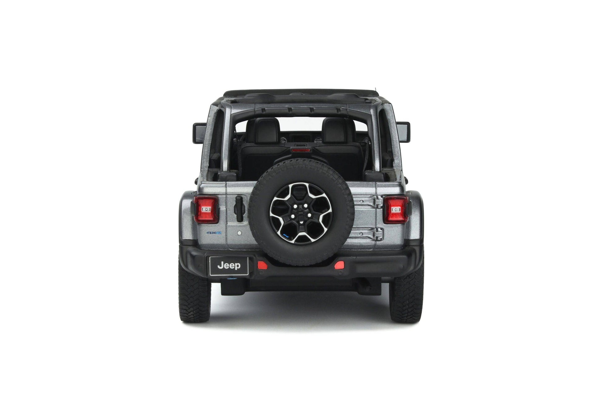 GT Spirit - Jeep Wrangler 4xe (Silver Zynith Clearcoat) 1:18 Scale Model Car - Model Cars Canada Inc.