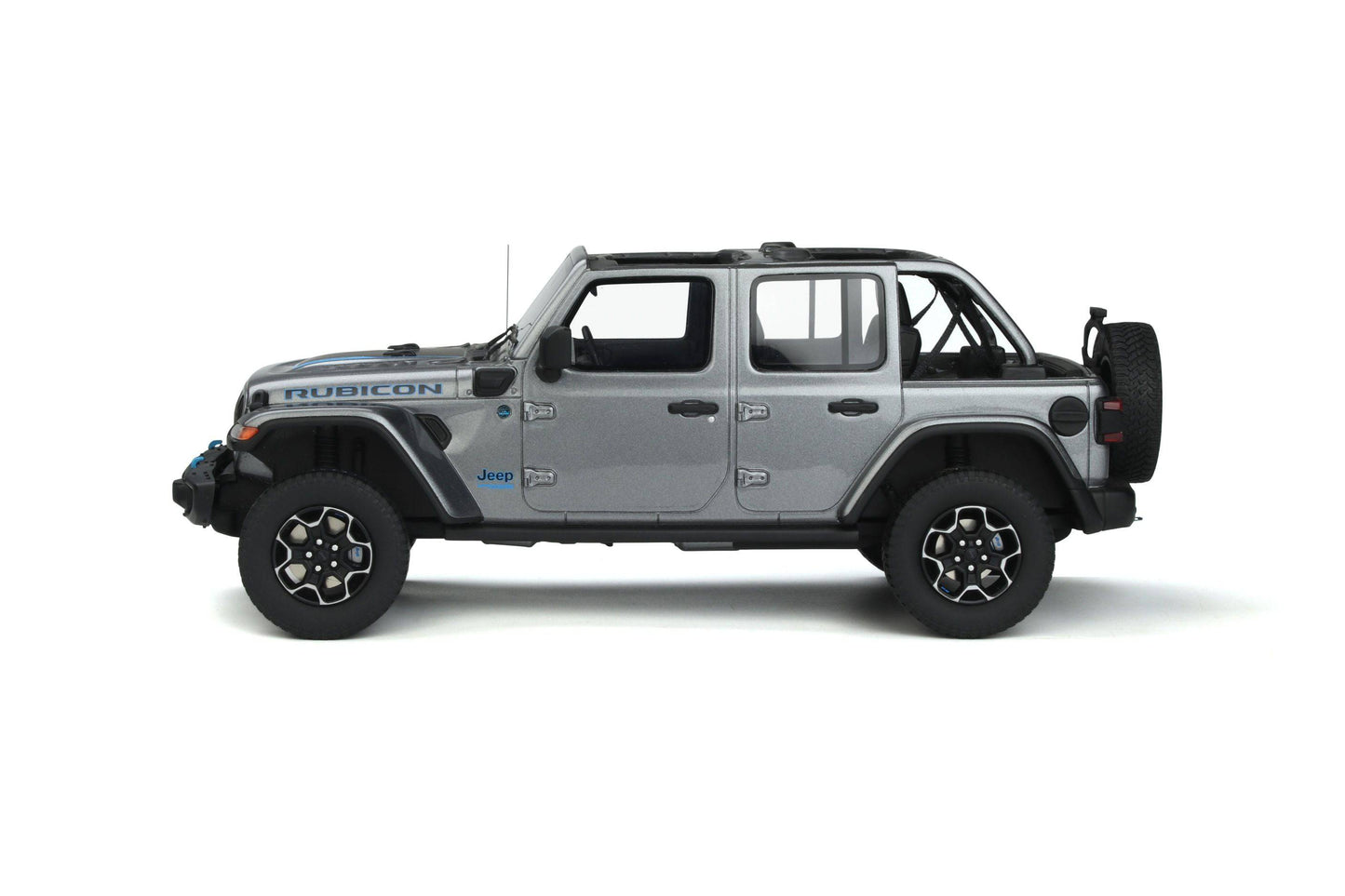 GT Spirit - Jeep Wrangler 4xe (Silver Zynith Clearcoat) 1:18 Scale Model Car - Model Cars Canada Inc.