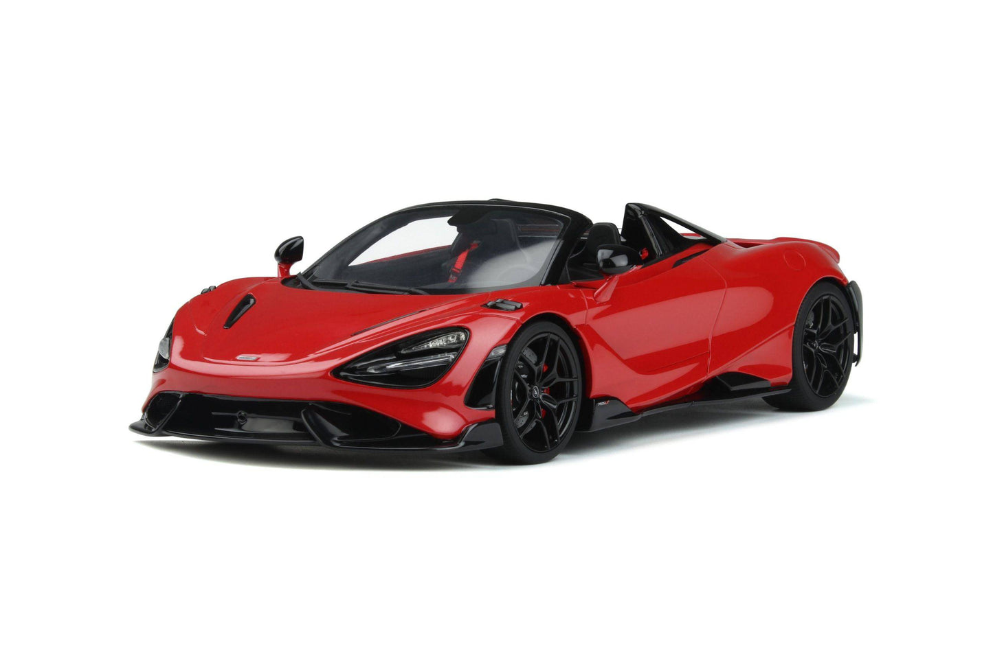 GT Spirit - McLaren 765LT Spider (Vermillion Red) 1:18 Scale Model Car - Model Cars Canada Inc.