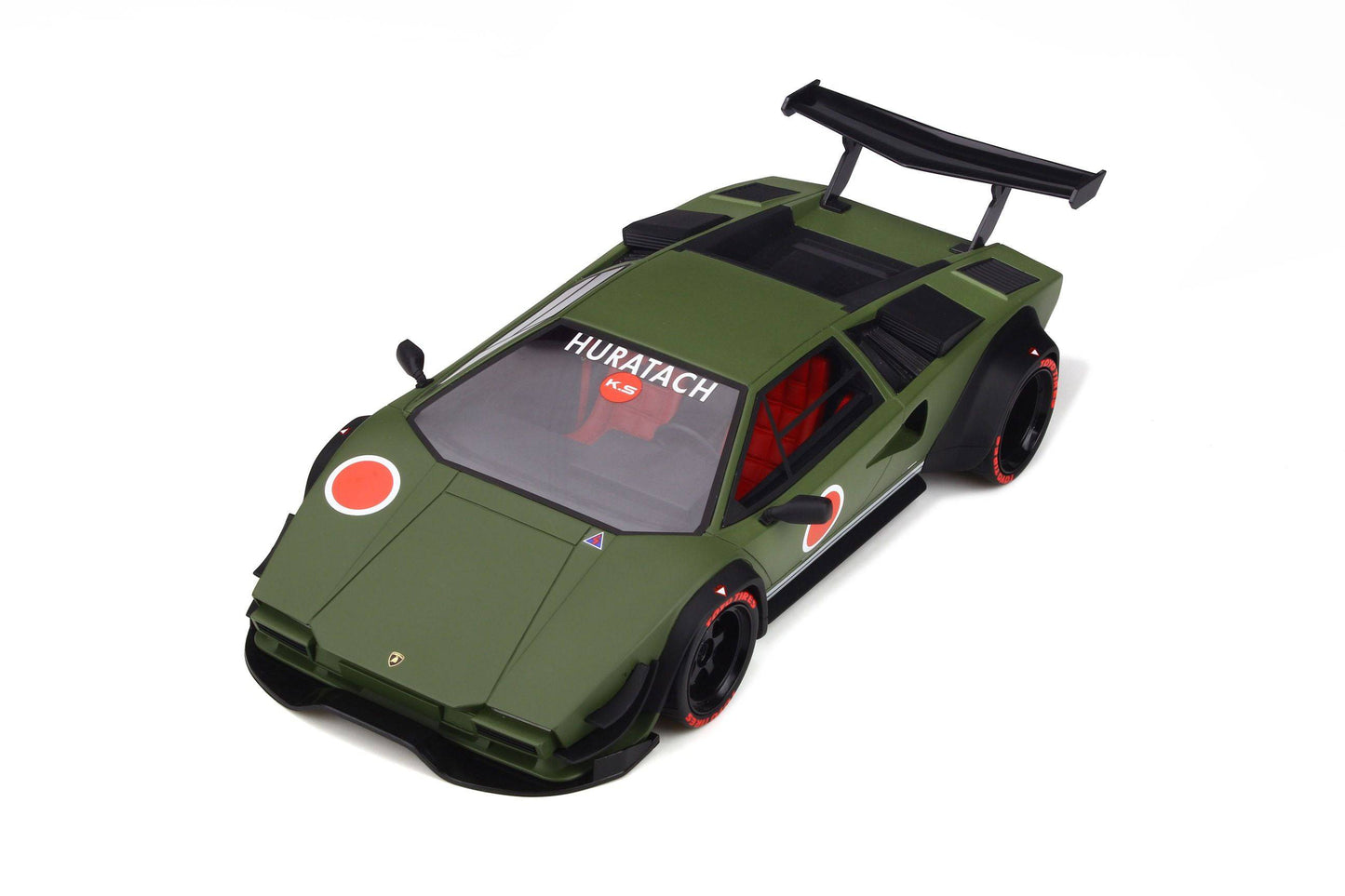 GT Spirit - Khyzyl Saleem Lamborghini Huratech (Matte Green) 1:18 Scale Model Car - Model Cars Canada Inc.