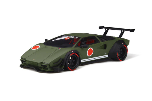 GT Spirit - Khyzyl Saleem Lamborghini Huratech (Matte Green) 1:18 Scale Model Car - Model Cars Canada Inc.