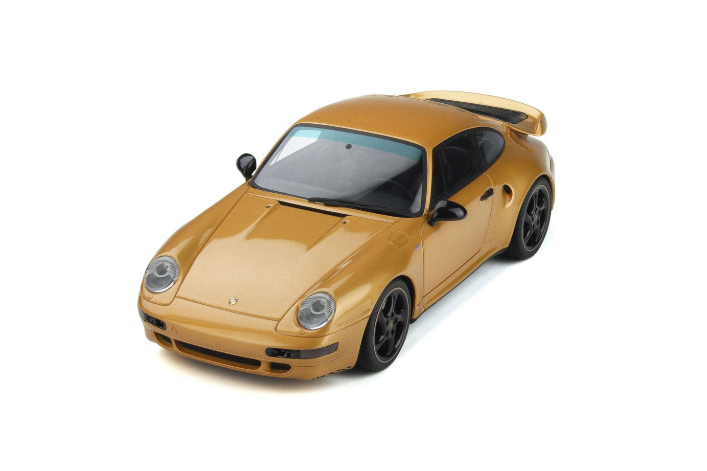 GT Spirit - Porsche 911 (993) Turbo S "Classic Project Gold" (Gold) 1:18 Scale Model Car - Model Cars Canada Inc.