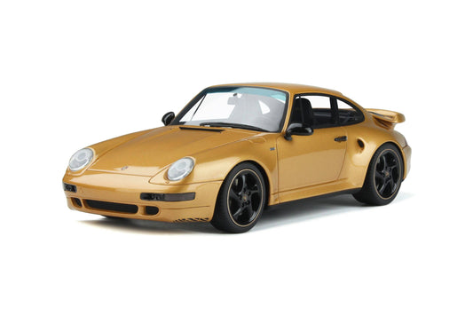 GT Spirit - Porsche 911 (993) Turbo S "Classic Project Gold" (Gold) 1:18 Scale Model Car - Model Cars Canada Inc.