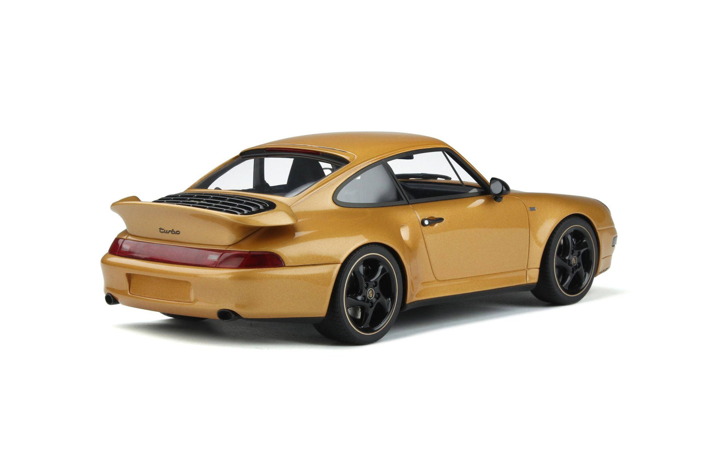 GT Spirit - Porsche 911 (993) Turbo S "Classic Project Gold" (Gold) 1:18 Scale Model Car - Model Cars Canada Inc.