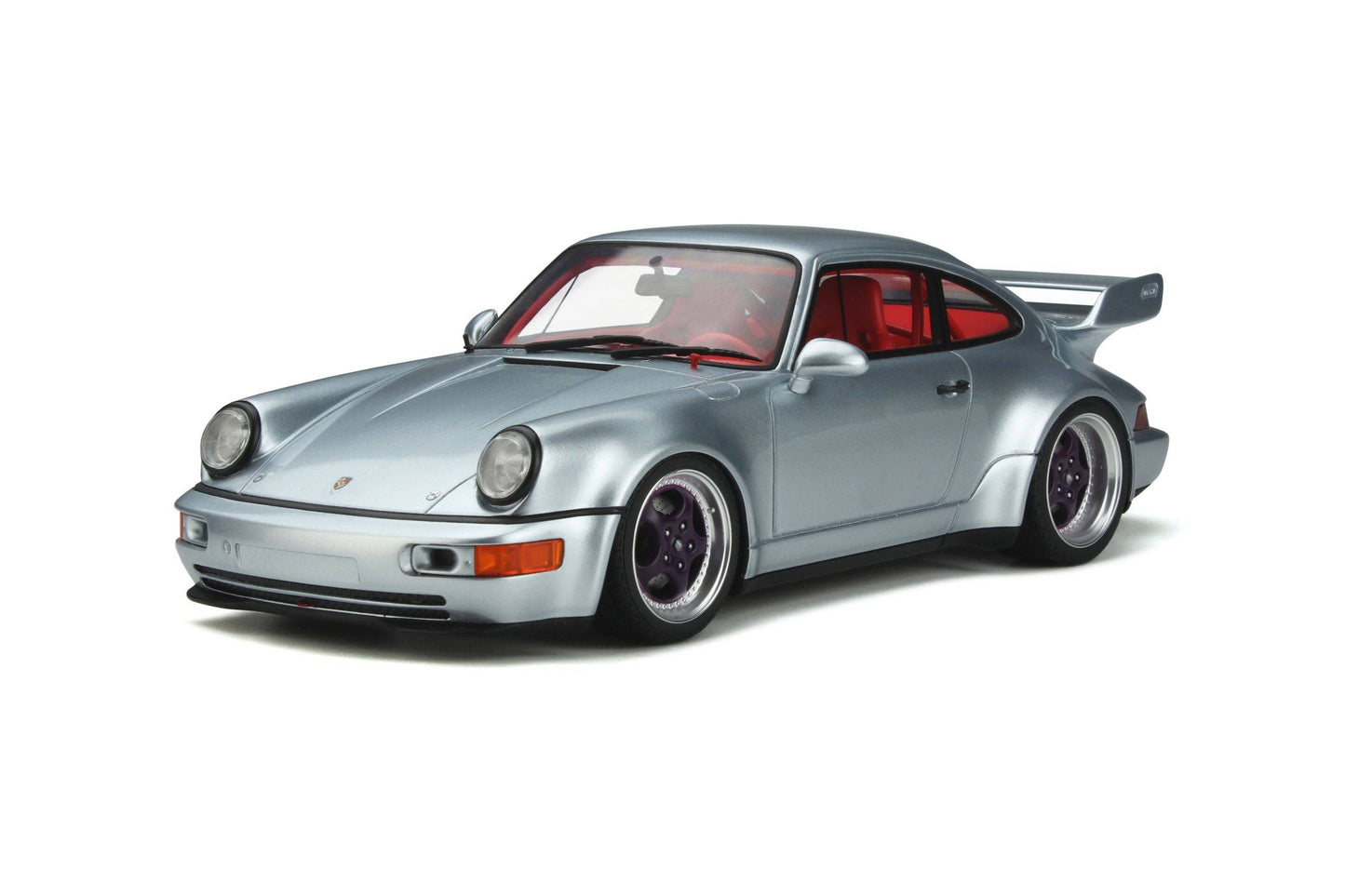 GT Spirit - Porsche 911 (964) RSR 3.8 (Polar Silver) 1:18 Scale Model Car - Model Cars Canada Inc.