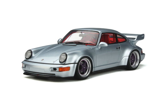 GT Spirit - Porsche 911 (964) RSR 3.8 (Polar Silver) 1:18 Scale Model Car - Model Cars Canada Inc.