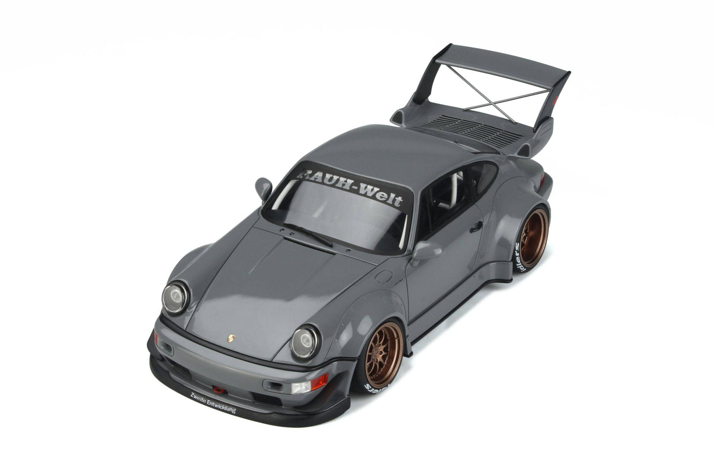 GT Spirit - RWB Porsche 911 (964) "Akiba" (Grey) 1:18 Scale Model Car - Model Cars Canada Inc.