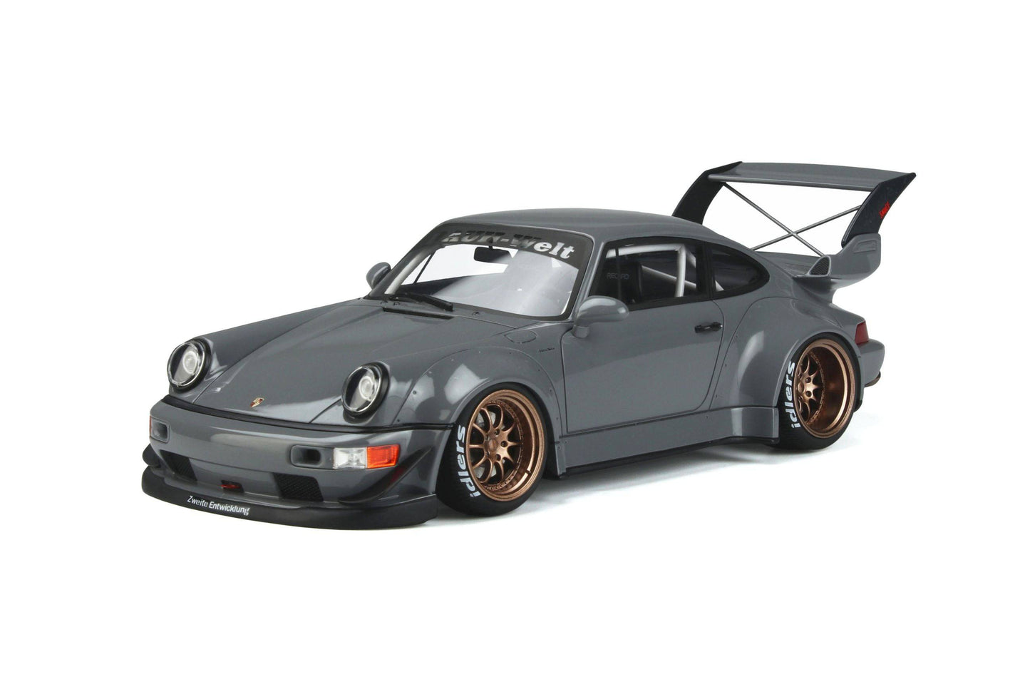 GT Spirit - RWB Porsche 911 (964) "Akiba" (Grey) 1:18 Scale Model Car - Model Cars Canada Inc.