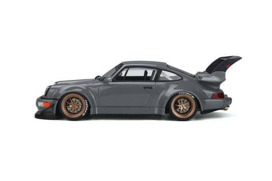 GT Spirit - RWB Porsche 911 (964) "Akiba" (Grey) 1:18 Scale Model Car - Model Cars Canada Inc.