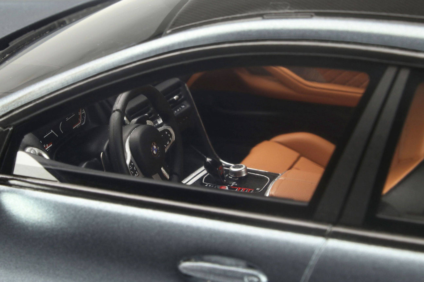 GT Spirit - BMW M8 GranCoupe (Bluestone Metallic) 1:18 Scale Model Car - Model Cars Canada Inc.