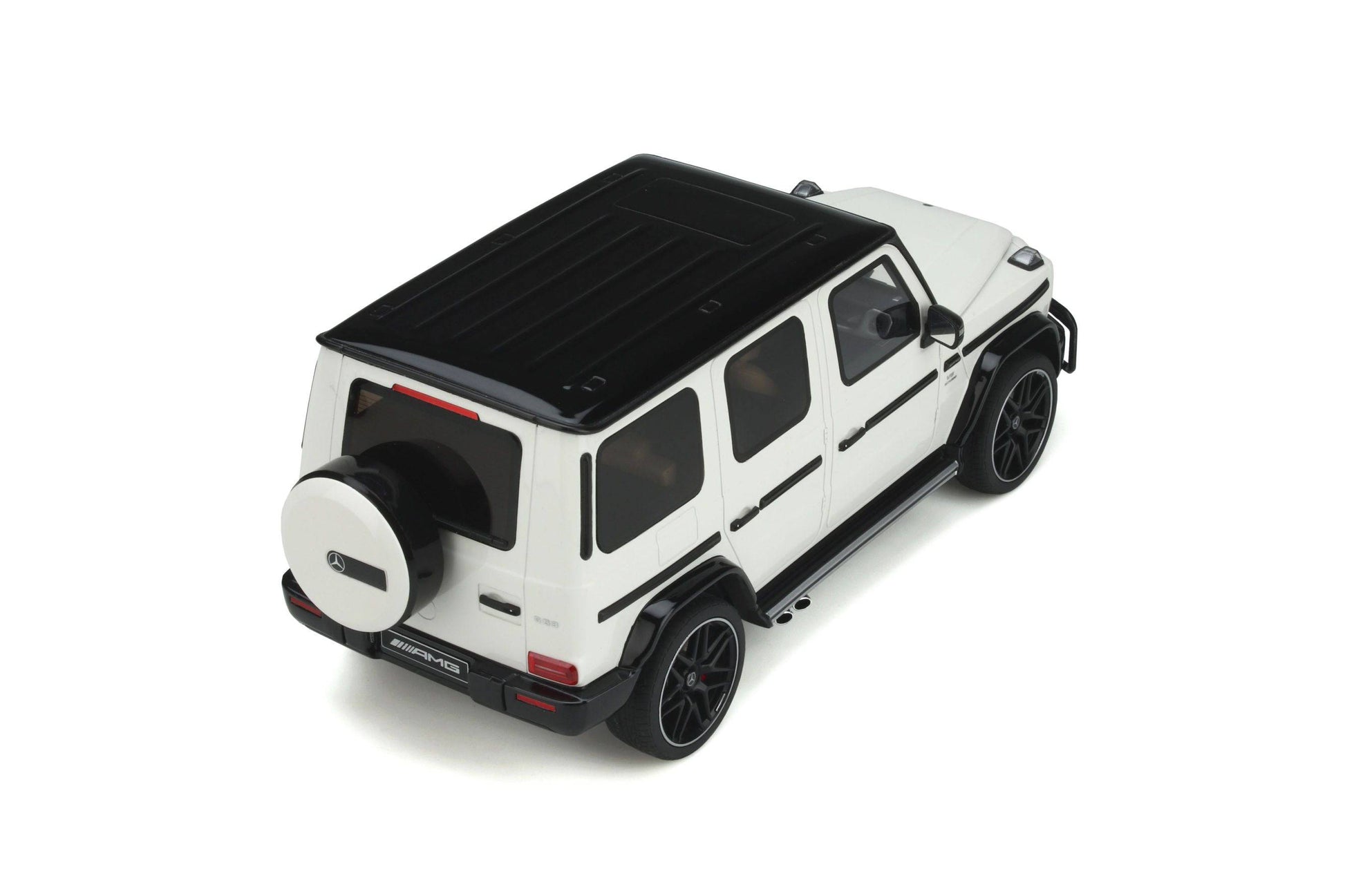 GT Spirit - Mercedes-Benz AMG G63 with Optional Bumper (Polar White) 1:18 Scale Model Car - Model Cars Canada Inc.