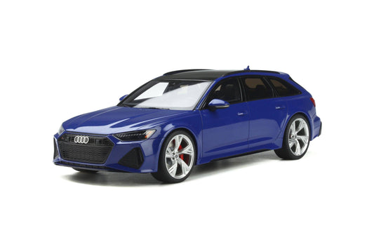 GT Spirit - Audi RS6 Avant (C8) (Nogaro Blue) 1:18 Scale Model Car - Model Cars Canada Inc.