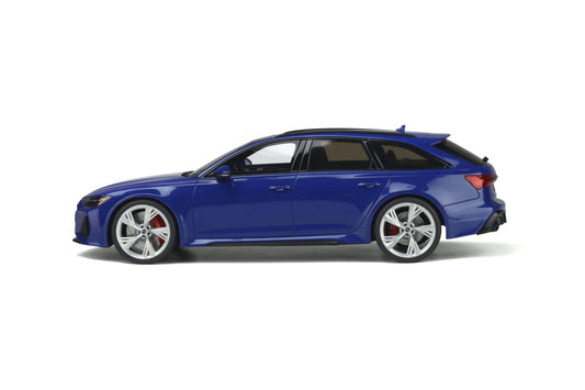GT Spirit - Audi RS6 Avant (C8) (Nogaro Blue) 1:18 Scale Model Car - Model Cars Canada Inc.