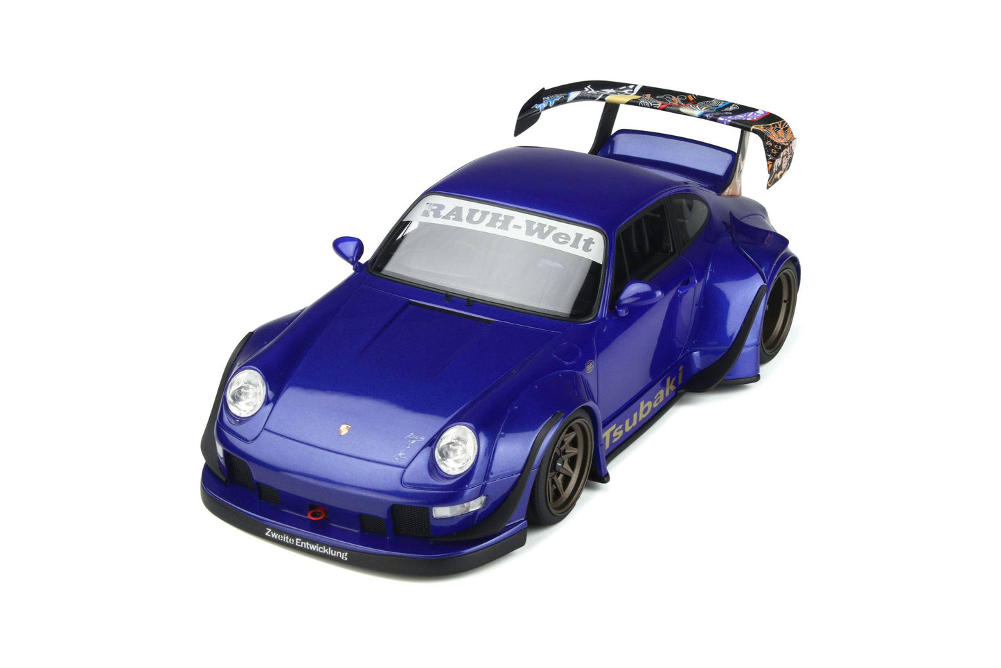 GT Spirit - RWB Porsche 911 (964) "Tsubaki" (Dark Blue) 1:18 Scale Model Car - Model Cars Canada Inc.