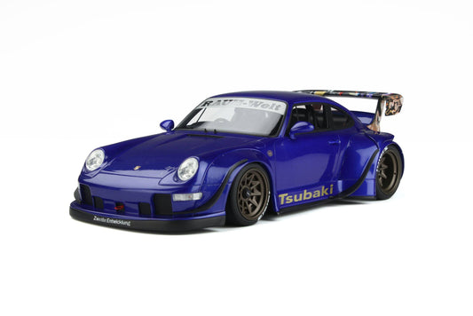 GT Spirit - RWB Porsche 911 (964) "Tsubaki" (Dark Blue) 1:18 Scale Model Car - Model Cars Canada Inc.