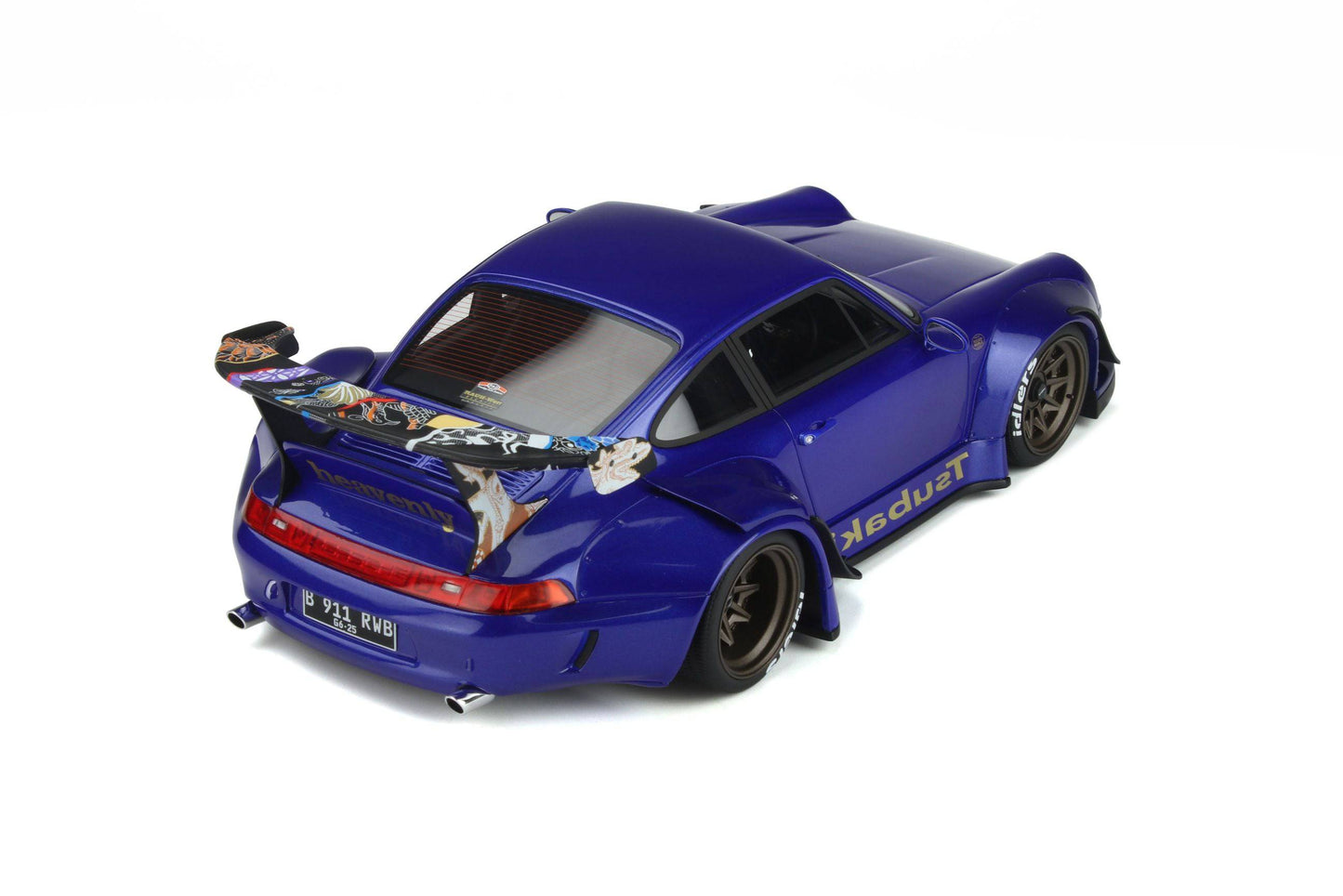 GT Spirit - RWB Porsche 911 (964) "Tsubaki" (Dark Blue) 1:18 Scale Model Car - Model Cars Canada Inc.