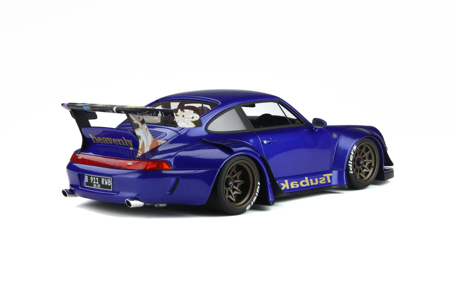 GT Spirit - RWB Porsche 911 (964) "Tsubaki" (Dark Blue) 1:18 Scale Model Car - Model Cars Canada Inc.