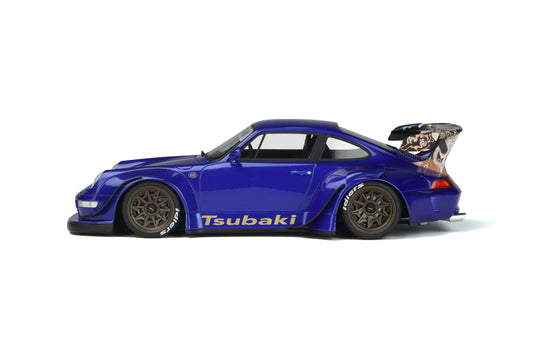 GT Spirit - RWB Porsche 911 (964) "Tsubaki" (Dark Blue) 1:18 Scale Model Car - Model Cars Canada Inc.