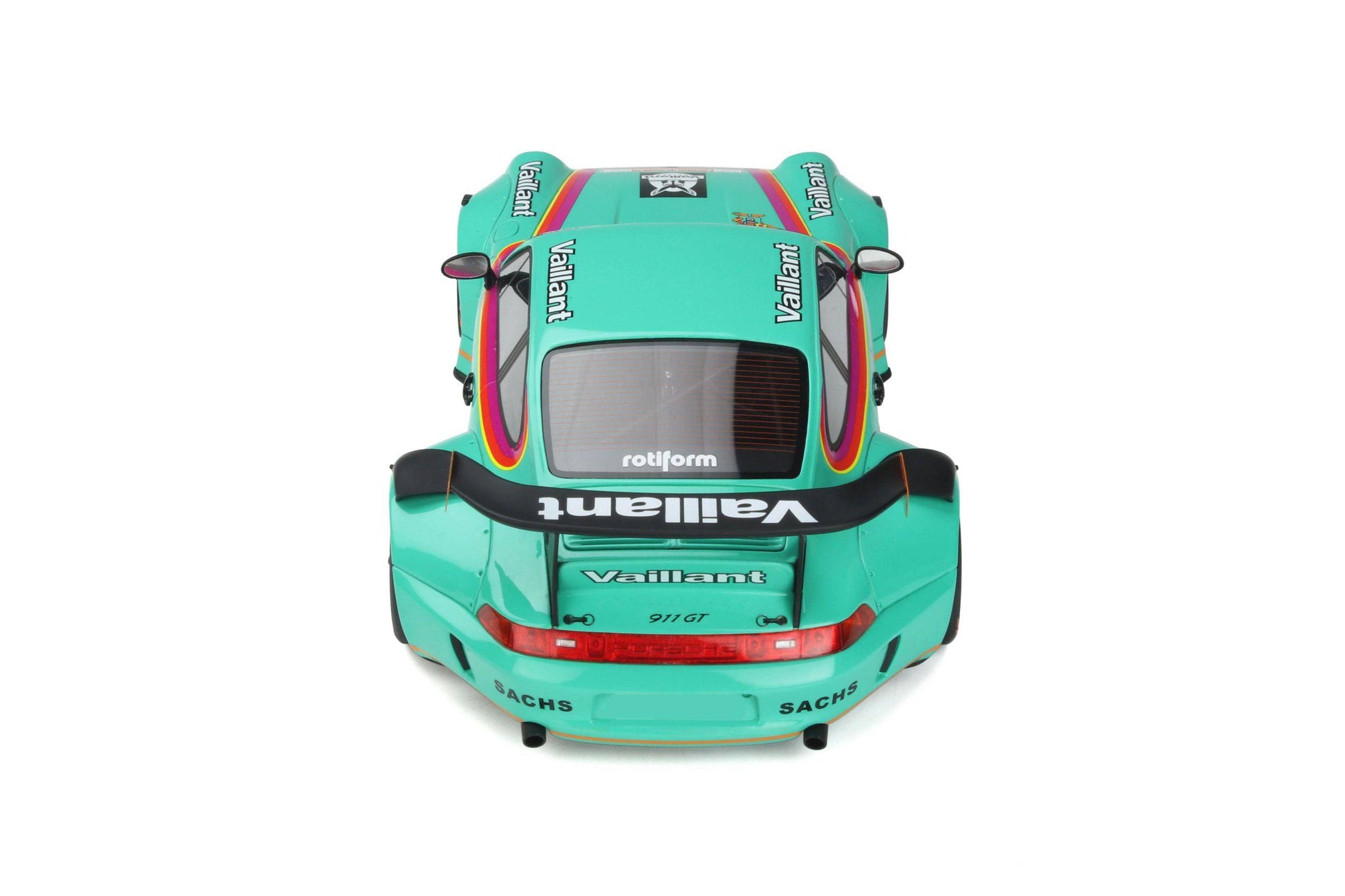 GT Spirit - RWB Porche 911 (993) Vaillant (Teal) 1:18 Scale Model Car - Model Cars Canada Inc.