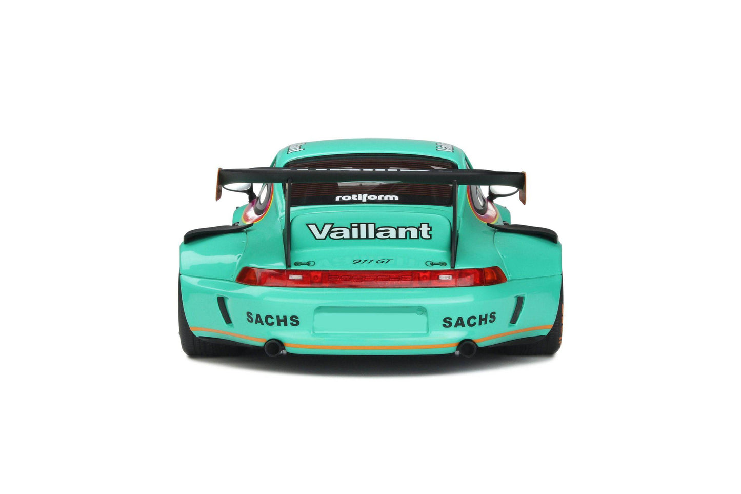 GT Spirit - RWB Porche 911 (993) Vaillant (Teal) 1:18 Scale Model Car - Model Cars Canada Inc.