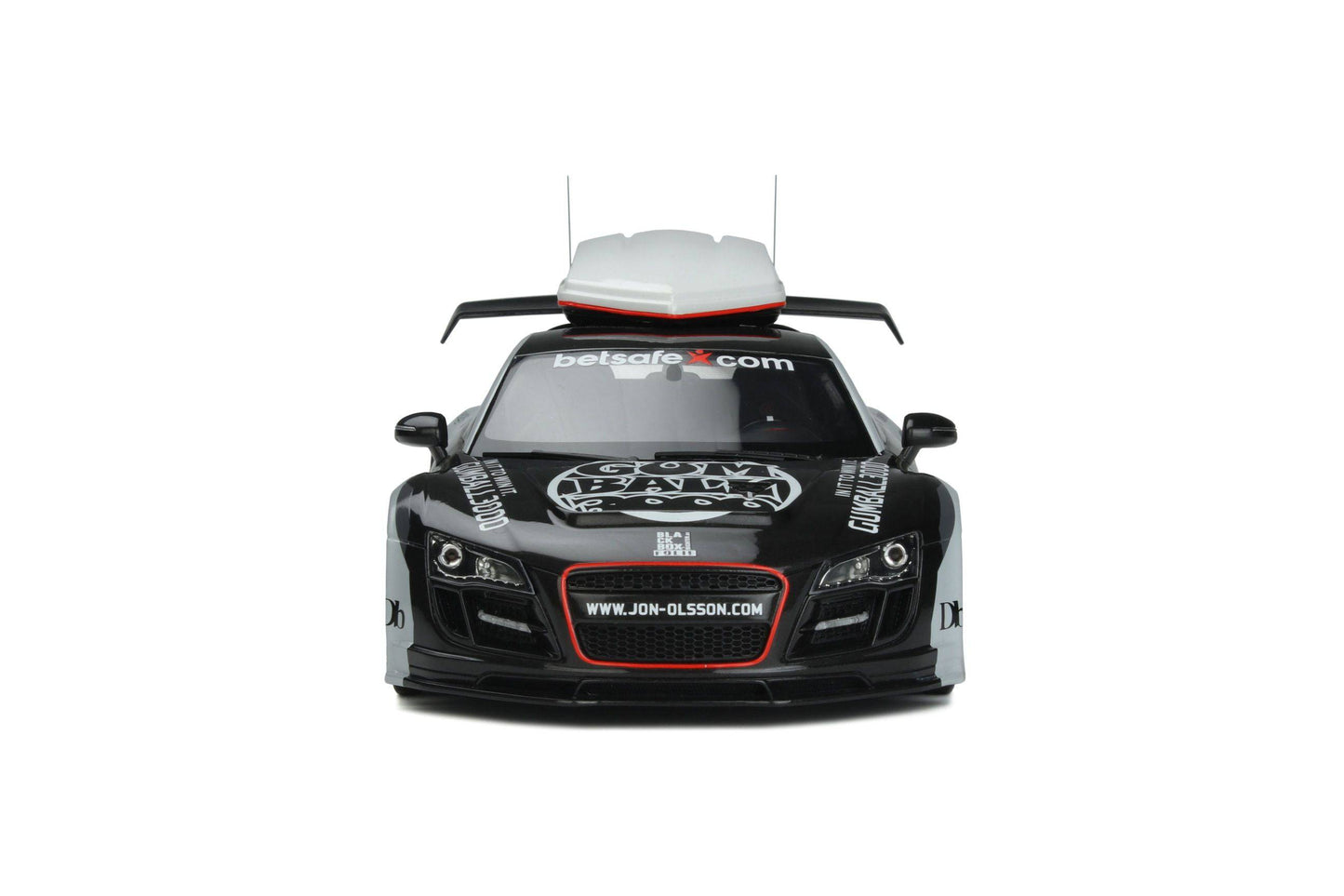GT Spirit - Jon Olsson Audi R8 V10 PPI Razor GTR "Gumball 3000" (Betsafe) 1:18 Scale Model Car