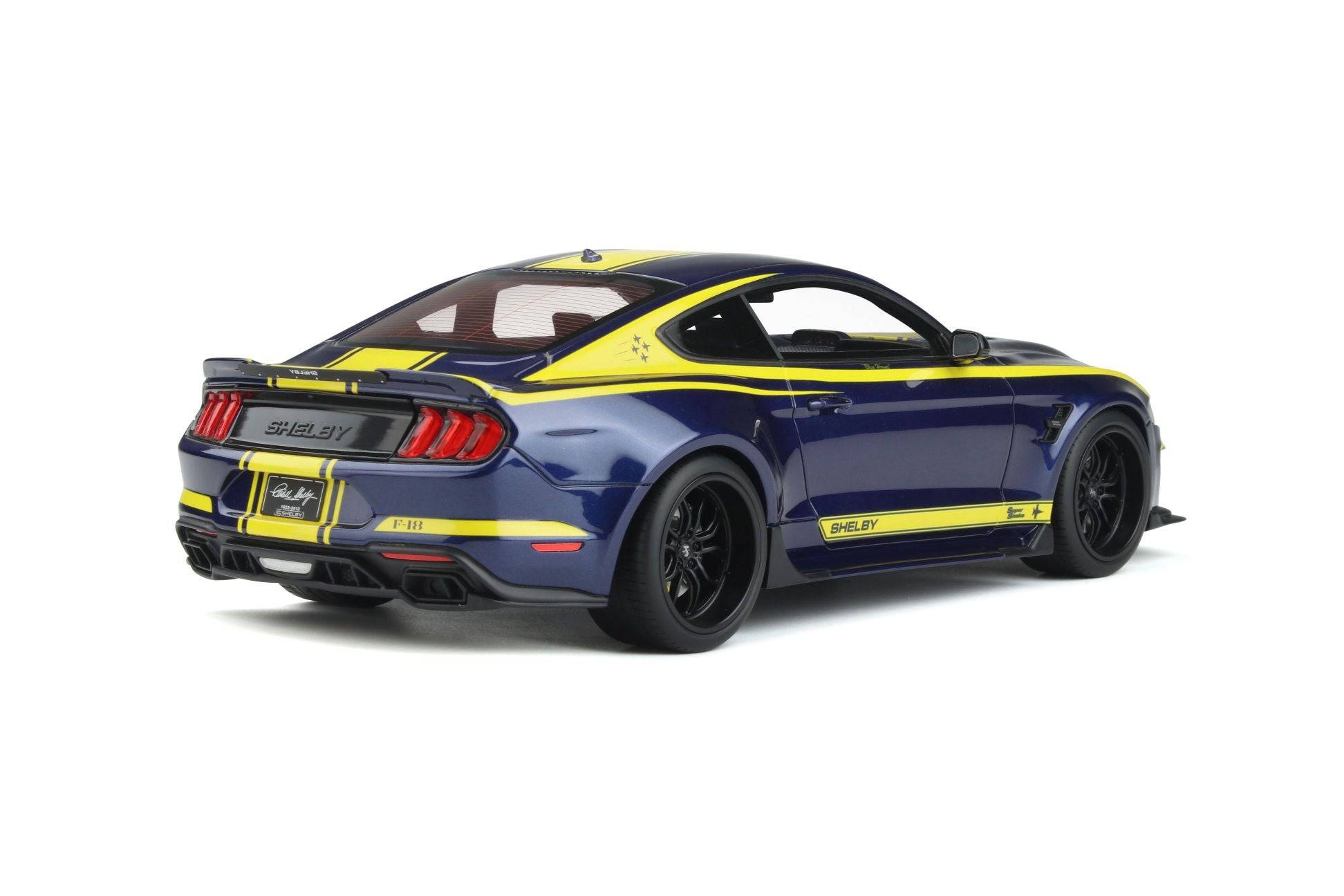 GT Spirit - Shelby Super Snake "Blue Hornet" (Kona Blue) 1:18 Scale Model Car - Model Cars Canada Inc.