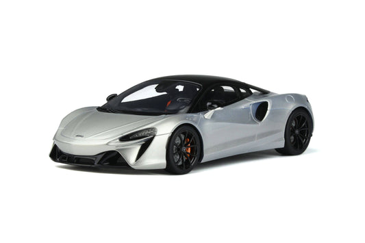 GT Spirit - McLaren Artura (Ice Silver Metallic) 1:18 Scale Model Car - Model Cars Canada Inc.