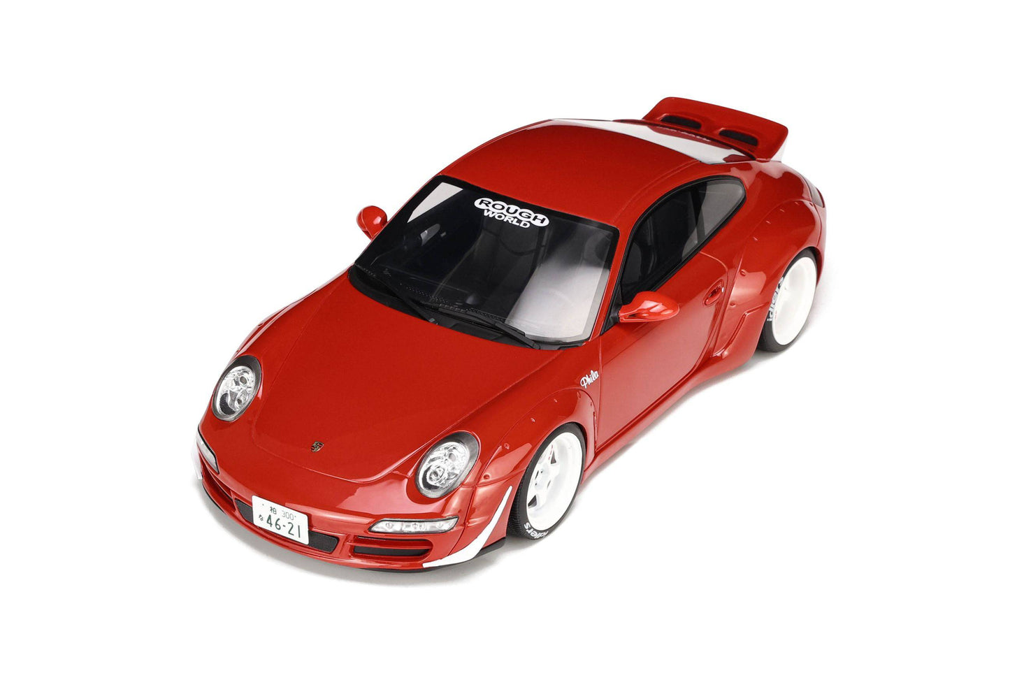 GT Spirit - RWB Porsche 911 (997) "Phila" (Red) 1:18 Scale Model Car - Model Cars Canada Inc.