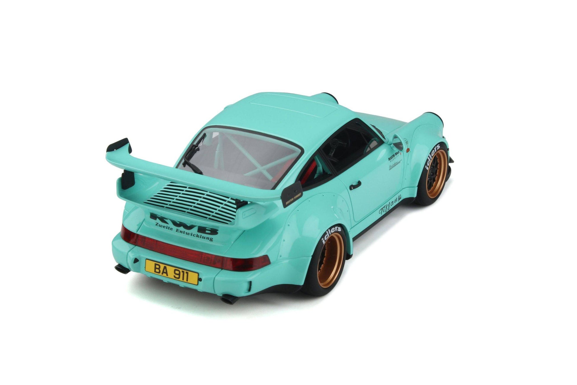 GT Spirit - RWB Porsche 911 (964) "Tiffany" (Tiffany Blue) 1:18 Scale Model Car - Model Cars Canada Inc.