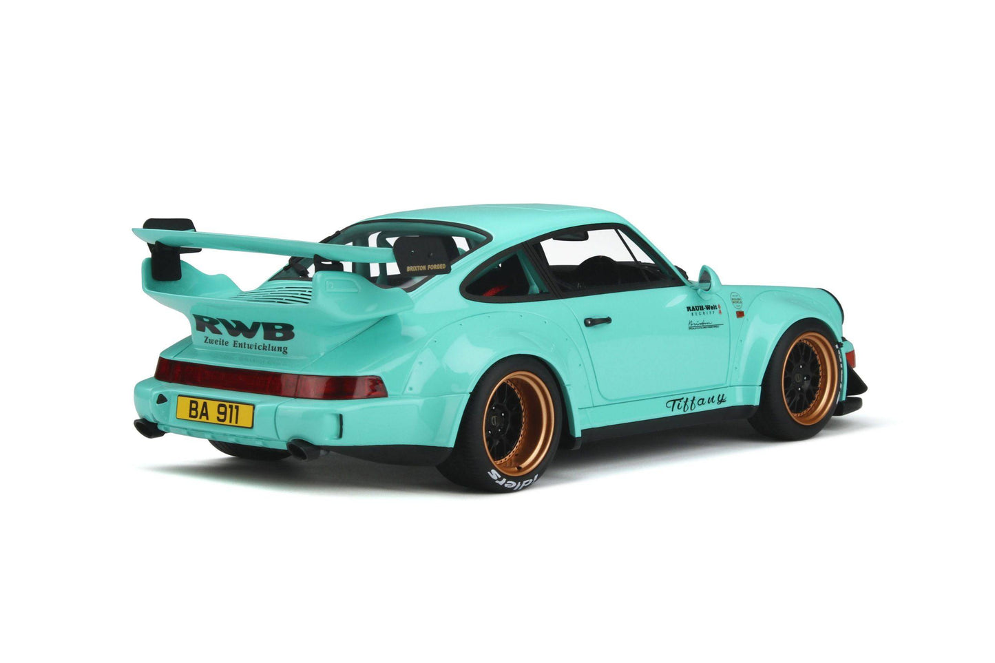 GT Spirit - RWB Porsche 911 (964) "Tiffany" (Tiffany Blue) 1:18 Scale Model Car - Model Cars Canada Inc.